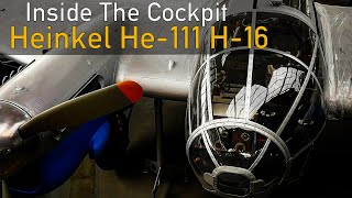 Inside The Cockpit  Heinkel He111 H16 CASA 2111 [upl. by Atsev]