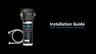 Frizzlife FK99 Under Sink Water Filter System  Installation Guide Video [upl. by Judye152]