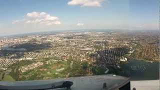 Approach and Landing A330 Cockpit HD timelapse video [upl. by Crowe875]