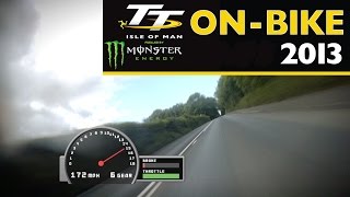 AMAZING Isle of Man TT races  OnBike RACE Lap Cameron Donald [upl. by Tabshey]