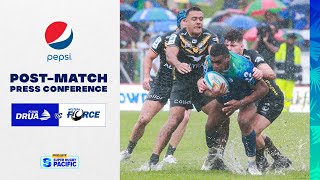 24 Round 6 vs Western Force  PEPSI PostMatch Press Conference [upl. by Eleik]