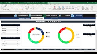 Cronograma de Actvidades en Excel [upl. by Adorl]