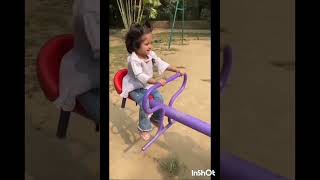 Haniya hadiya vlog video bareilly company garden video baby masti time garden cute haniya [upl. by Sharpe]