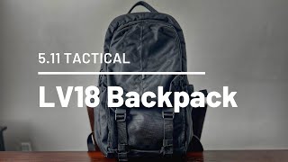 511 LV18 Backpack Review  this EPIC Gray Man EDC  CCW Pack is a hidden gem [upl. by Aimar]