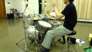 秘密諜報員 quotLeon TaylorquotThe Ventures Drum Cover [upl. by Yaffit]