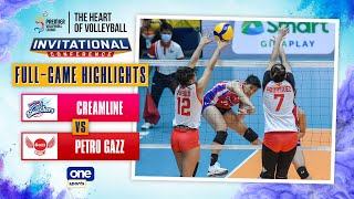 Creamline vs Petro Gazz highlights  2022 PVL Invitational Conference  July 12 2022 [upl. by Notyep]