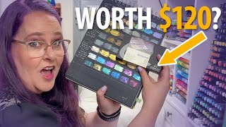 Unboxing My Most EXPENSIVE Watercolor Paint Comparing 14 Different Metallic Watercolor Paints [upl. by Ivonne]