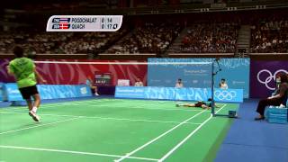 Mens Badminton Preliminary Heats  Singapore 2010 Youth Games [upl. by Savdeep]