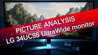 LG 34UC98 Ultrawide monitor calibration and picture analysis [upl. by Analihp792]