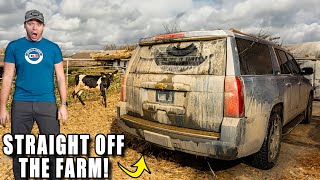 Cleaning a Farm Girls KidTrashed Suburban [upl. by Issiah]