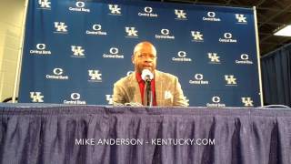 Mike Anderson after loss at UK [upl. by Boleslaw327]