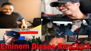 Reactors Reacting to Eminem Chloraseptic remix REACTION COMPILATION [upl. by Uyerta]