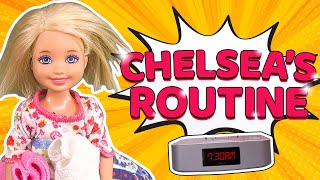 Barbie  Chelseas Morning Routine  Ep117 [upl. by Cima729]