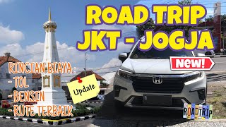 ROAD TRIP JAKARTA  JOGJA TERBARU INFO RINCIAN BIAYA TOL JAKARTA  YOGYAKARTA BIAYA BENSIN LENGKAP [upl. by Cece254]