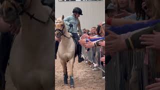 High 5 time ❤️ Harlow and Popcorn at the end of their demo yesterday 🫶🏼 [upl. by Maxima]