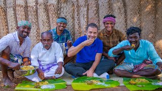 BIG MOMENT  RAHUL GANDHI Join In Village Cooking  Mushroom Biryani  Village Cooking Channel [upl. by Bohrer]