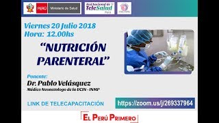 NUTRICIÓN PARENTERAL EN NEONATOLOGÍA [upl. by Savil]