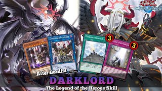 DARKLORD Deck After New Banlist ft the Legend of the Heroes Skill YuGiOh Duel Links [upl. by Kacerek]