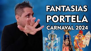 👀 REACT das Fantasias da Portela para o Carnaval 2024 [upl. by Venetis]