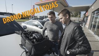 Paulius Aršauskas  DRONO NUGALĖTOJAS  PIRMAS VLOG  Arša23 [upl. by Netaf342]