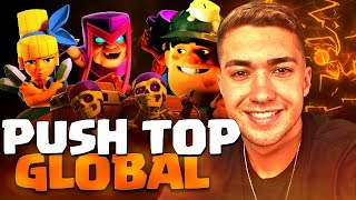 TREINANDO PARA A CLASH ROYALE LEAGUE SABADO clash ao vivo [upl. by Ahsinik]