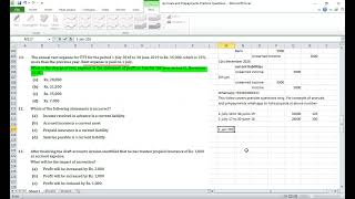 Accruals and prepayments question  11 to 20 [upl. by Solis]