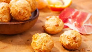 Recette  Gougères au fromage [upl. by Blunt]