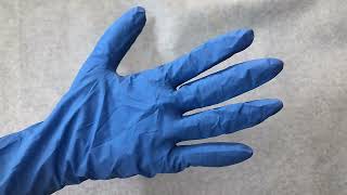 High Quality Non Sterile Safety Household Cleaning Disposable Nitrile gloves [upl. by Nauquf]