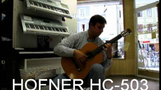 TEST Hofner Guitar HC503 [upl. by Bohlen]