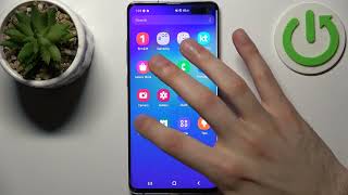 How to Reset Device Settings on SAMSUNG Galaxy S10 [upl. by Ellerehc]