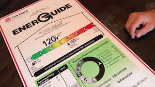 Top 10 Energy Efficiency Tips  EnerGuide label explained [upl. by Leeda]