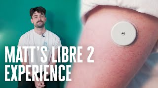 Using a Freestyle Libre 2  Matts Experience  Diabetes UK [upl. by Odrawde]