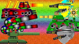 Tanks cartoon fighting 2 tanksanimation cartoonsprotanks tankscartoon animation [upl. by Nej]