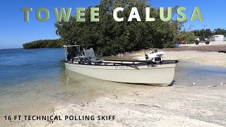 The best technical polling skiff for the money TOWEEcrossover skiff [upl. by Nekal]