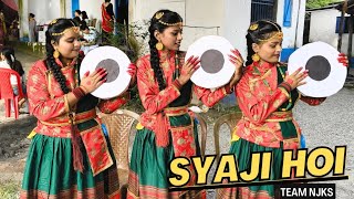 SYAJI HOI  Stage Performance By Team NJKS  Nepali Dance  Tamang Selo Dance [upl. by Okemak827]