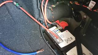 Amplifier Installation 2015 BMW 3 Series sorry not for beginners [upl. by Pacificas]