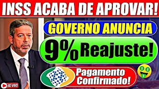 AGORA Governo anuncia 9 de reajuste EM MAIO [upl. by Virgin]