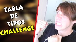 TABLA DE TIPOS CHALLENGE [upl. by Leatri]