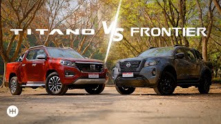 COMPARATIVO DE PICAPES FIAT TITANO VS NISSAN FRONTIER  QUAL PICAPE É MELHOR PARA VOCÊ 🤔 [upl. by Nnylrebma]