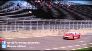 Los mejores momentos de la Puebla 240 de NASCAR Toyota Series [upl. by Selrac]