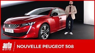 2018 Nouvelle Peugeot 508  le design et lintérieur en détails avis moteurs habitabilité [upl. by Brabazon760]