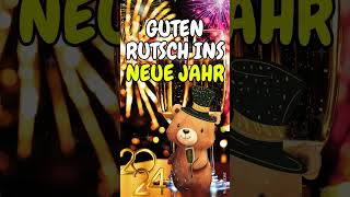 Einen guten Rutsch ins neue Jahr 2024 🎉🥂🍾  Neujahrsgrüße Silvestergrüße  🎉🥂🍾 [upl. by Norford514]