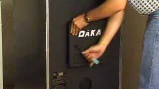 INSTALLING A WOODBURNING FURNACE BY DAKA Part 2 of 4 [upl. by Holtz]