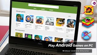 How To Play Android Games on PCLaptop Without BlueStacks Windows 10 amp Windows 11 [upl. by Nad218]