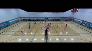 Université de SaintBoniface vs Canadian Mennonite University Womens Volleyball Dec 1 2023 [upl. by Nawed]