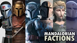 Every Mandalorian Factions Explained [upl. by Kcinnay]