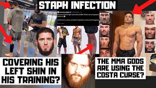 PROOF Makhachev Has Staph Infection HE IS CURSED BY THE MMA GODS Can Poirier Win UFC 302 [upl. by Kimberlee213]