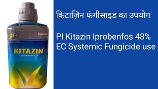 PI kitazin fungicide use in hindi Iprobenfos 48 EC systemic fungicide use [upl. by Horgan723]