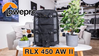 Lowepro RLX 450 AW II Green Line series  Comme sur des roulettes [upl. by Itsirhc401]