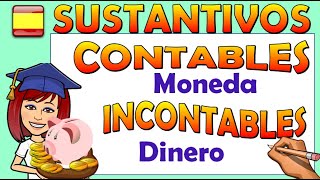 📚 SUSTANTIVOS CONTABLES E INCONTABLES EN INGLES 🤓 COUNT NOUNS AND NONCOUNT NOUNS [upl. by Pastelki]